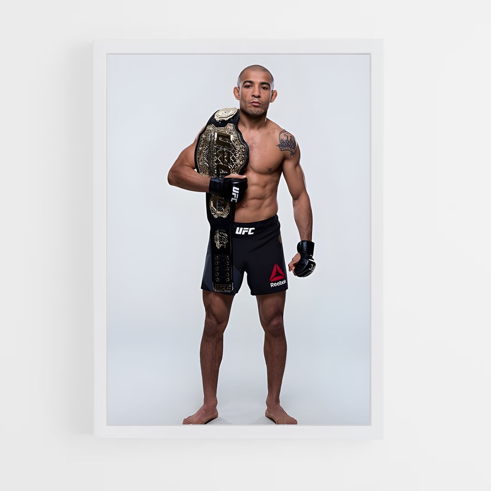Poster Aldo Champion – affiche MMA (vue 3)